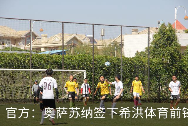 官方：奥萨苏纳签下希洪体育前锋杜巴辛，双方签约4年